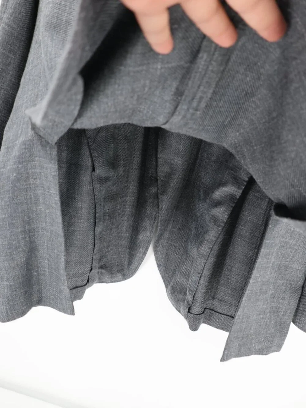 Canali Kei Sport coat mens 52R Slim Wool Silk Linen Unstructured gray half lined